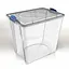 Контейнер для зберігання Sim Box 40x30x37h, 32 л прозорий - мініатюра 1
