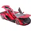 Автомодель Bburago Lamborghini Sian FKP 37 1:24 Metallic Red (18-21099) [119118] - миниатюра 3
