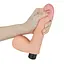 Реалістичний вібратор Lovetoy Real Softee Vibrator With Balls Flesh 17 см тілесний - мініатюра 3