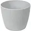 Вазон Lamela 22 см світло-сірий (000022724) - мініатюра 1