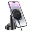 Держатель Hoco Speed magnetic wireless fast charging Car holder HW16 center console 15W 4.5-7" - миниатюра 2