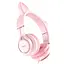 Навушники Hoco W36 Cat Ear рожевий - мініатюра 3