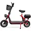 Электросамокат EVOBIKE Zen U12 MAX 2025 года красный | электросамокат с тремя фарами, корзинкой и багажником - миниатюра 12