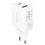 Зарядний пристрій Acefast A25 USB/ Type-C QC PD 20W білий - мініатюра 3