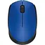 Мышь беспроводная Logitech M171, Blue/Black, USB (2.4 GHz), 1000 dpi, 3 кнопки, 1xAA (910-004640) - миниатюра 1