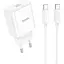 Комплект зарядного устройства Hoco C76A Pro 1Type-C PD/QC 30W PPS Type-C to Type-C White - миниатюра 1