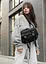 Женский рюкзак Sambag RollTop DOUBLE черный 41 х 27 х 18 см (24330065) - миниатюра 10