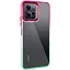 Чехол Epik TPU+PC Fresh sip series для Xiaomi Redmi 12 Салатовый / Розовый - миниатюра 1
