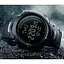Чоловічий годинник з компасом Skmei 1231 чорні - мініатюра 2