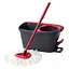 Уценка. Набор для уборки Vileda Turbo Smart швабра и ведро с отжимом (4023103208476) - миниатюра 1