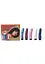 Набір секс-іграшок Seven Creations 5 Packvibe Metallic Colours 5 шт. мульти - мініатюра 2