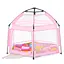 Палатка автоматическая MR 1512 с ковриком, 146x127x110 см, каркасная, сетчатые стены, розовый - миниатюра 1