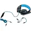 Наушники Gemix W-360 black-blue - миниатюра 3
