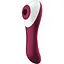Вакуумний кліторальний стимулятор з вібрацією Satisfyer Dual Crush бордовий - мініатюра 1
