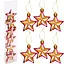 Набір-прикраса "Зірки" 6 шт. YH1-220 - мініатюра 1