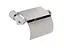 Тримач для туалетного паперу Kugu Eva 111 Хром - мініатюра 3
