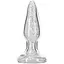 Скляна анальна пробка Pillow Talk Fancy Luxurious Glass Anal Plug ⌀3.1 см віброкуля в подарунок - мініатюра 1