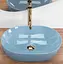 Умивальник Rea Lisa blue shiny накладний REA-U6620, Синий - мініатюра 2