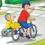 Каю катається на велосипеді. Мої історії - миниатюра 7