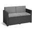 Комплект садовой мебели Allibert Keter Monaco set серый - миниатюра 2