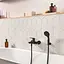Набор смесителей 3 в 1 для ванной комнаты Grohe QuickFix Start Black UA303301SQ, Черный матовый - миниатюра 12