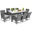 Садовая мебель Di Volio Verona 8+1 серая - миниатюра 3