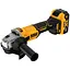 Шлифмашина угловая аккумуляторная бесщеточная DeWALT, 18 В XR Li-lon 4 Ач (DCG407M1T) - миниатюра 1