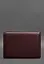 Шкіряний чохол BlankNote для MacBook 13 дюйм Бордовий Crazy Horse - мініатюра 2