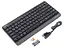 Клавиатура беспроводная A4Tech FBK11 Fstyler, Black/Grey, Bluetooth/USB 2.4GHz, компактный размер, 12 мультимедийных кнопок, защита от брызг, до 4-х устройств, 2xAAA, UA/RU/US - миниатюра 2