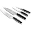 Набор ножей 4 предмета Berlinger Haus Matte Black Collection (BH-3135) - миниатюра 1