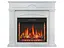 Камінокомплект  ArtiFlame Inverno AF28S білий - мініатюра 1