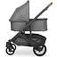 Прогулянкова коляска Uppababy Cruz V2 - JAKE + люлька Uppababy Carrycot-Greyson charcoal Melange Carbon Frame - мініатюра 7