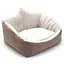 Лежак для собак та котів Zoo-hunt Айсберг коричневий №2 380х450х315 мм - мініатюра 3