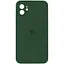 Чехол Epik Silicone Case Square Full Camera Protective AA для Apple iPhone 11, 6.1 Зеленый/Cyprus Green - миниатюра 1