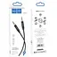 Кабель Hoco AUX audio cable UPA19 аудіо шнур тато тато 1 м сірий - мініатюра 2