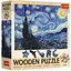 Пазл Trefl деревянный фигурный Звездная ночь Винсент ван Гог 200 эл. (20248) - миниатюра 1