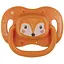 Пустышка Canpol babies Cute Animals силиконовая симметричная 18+ мес. оранжевая (34/926_ora) - миниатюра 1