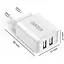 Зарядное устройство Choetech (2USBх2A) White (C0030) - миниатюра 4