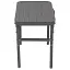 Стол Bo-Camp Logan Grey 56x34 см (1404480) - миниатюра 3