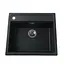 Гранитная мойка Globus Lux Volta черный 570x510 мм А0002, Черный - миниатюра 1
