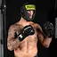 Боксерский шлем Phantom Athletic Apex Face Saver Black/Neon Yellow - миниатюра 3