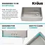 Кухонная мойка Kraus Kore KWF210-30, Нержавеющая сталь - миниатюра 6