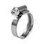 Хомут для шланга Wurth ZEBRA 70 – 90 мм (053917090) - миниатюра 1