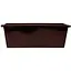 Ящик балконний MM-plast 80 см 9.2 л коричневий (B80-3) - мініатюра 1