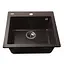 Гранитная мойка Globus Lux Aosta коричневый 490x455мм-А0006 000023572, Коричневый - миниатюра 4