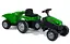 Трактор педальный с прицепом 07-316 GREEN клаксон на руле, в коробке - миниатюра 1