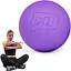 Силиконовый массажный мяч Hop-Sport HS-S063MB 63 мм фиолетовый - миниатюра 3