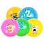 М’яч, BT-PB-0185, 60 г, 9 дюймів, цифри (В асортименті) - мініатюра 2