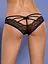 Еротичні трусики Obsessive Frivolla S/M чорний - мініатюра 3