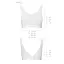 Топ с прозрачной вставкой Passion PS002 TOP white L - миниатюра 4
